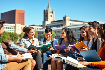 A student reviewing their finances for the Macquarie Bank Education Loan.