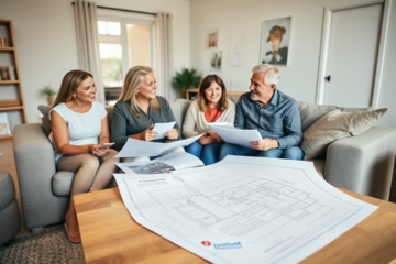 A modern home renovation showcasing the transformation possible with BOQ Renovation Loans.