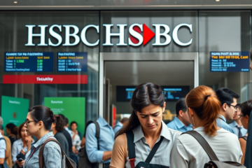 Image depicting HSBC Australia amidst legal challenges and fraud scrutiny.