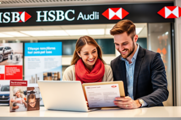 Illustration of HSBC Australia Personal Loan options available for various needs.