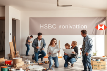A happy family planning renovations at home with the help of HSBC Australia Loan for Renovations.