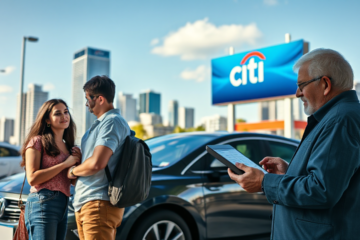 An overview of Citibank's Vehicle Acquisition Loan options for purchasing new or used vehicles.