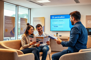 Person considering BankSA Personal Loan options for financial needs.