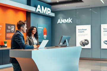 A representation of AMP Bank's personal loan services showcasing competitive interest rates and flexible options for borrowers.