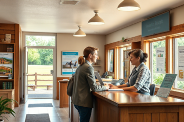 A person considering a Rural Bank personal loan for financial needs in a rural setting.