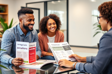 A visual representation of Heritage Bank personal loan options available for customers, highlighting flexibility and competitive rates.