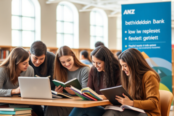 Student studying with financial support from ANZ Bank's Education Loan