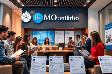 A person considering options for a personal loan from Bank of Montreal, showcasing lending flexibility and financial planning.