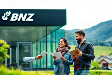 A visual representation of BNZ real estate loan options for property investors.