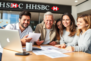 Image depicting various personal loan options from HSBC Bank Canada.