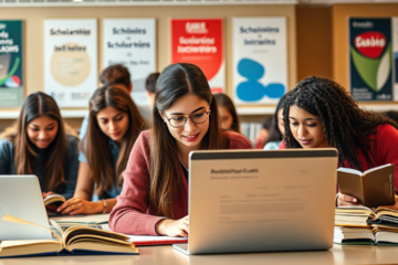 Student discussing financial options for education loans