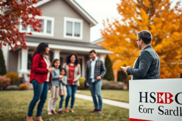 HSBC Bank Canada Real Estate Loan guide with mortgage options.