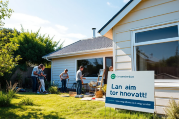 A cozy and modern renovated home representing The Co-operative Bank's loan for renovation projects.
