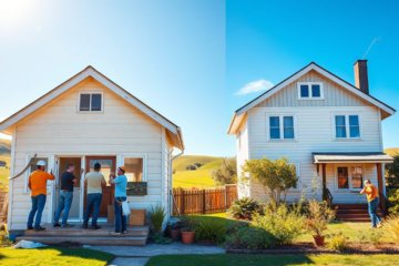 A modern home renovation concept with financing options.