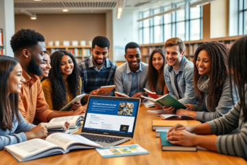 Student exploring financial education options through President's Choice Financial Education Loan.