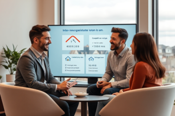 An informative graphic representing Simplii Financial Real Estate Loan options and benefits.