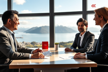A graphic representing personal loan options from ICBC in New Zealand.