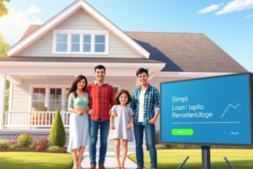 A homeowner evaluating renovation possibilities with Simplii Financial loans.