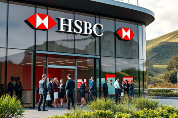 HSBC New Zealand's transition to commercial banking services.