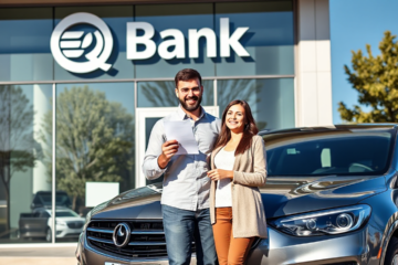 A person exploring financing options for a vehicle with EQ Bank.