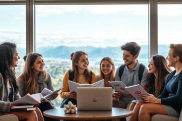 Student studying with financial support from HSBC Education Loan