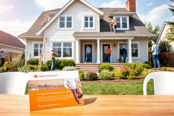 Home renovations funded by Tangerine Bank loan options.