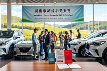 A modern vehicle representing the Bank of China Vehicle Acquisition Loan options for eco-friendly auto financing.