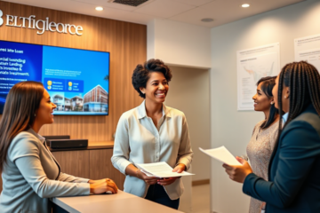Bridgewater Bank logo and real estate loan information