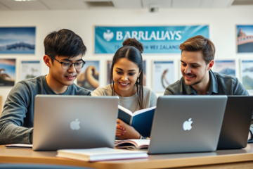 Student studying with Barclays Bank Education Loan support