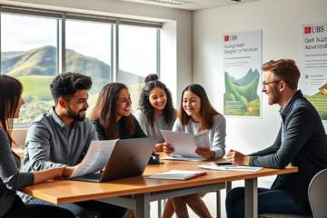 Student considering UBS New Zealand education loan for studying abroad