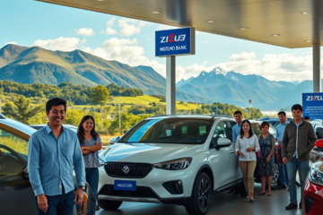 Mizuho Bank Vehicle Acquisition Loan offering flexible financing for vehicle purchases.