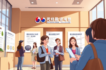 A visual representation of personal loan services at Korea Exchange Bank of Canada.