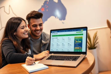 A person reviewing Bendigo and Adelaide Bank's personal loan options, showcasing flexible repayment plans and tailored financial solutions.