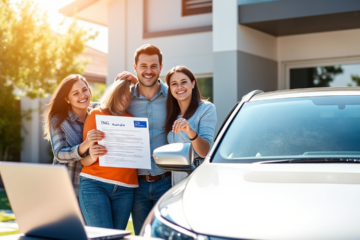 A person considering options for an ING Australia car purchase loan.