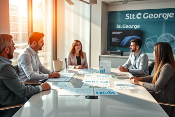 A visual representation of St.George Bank loans and various loan types offered by the financial institution.
