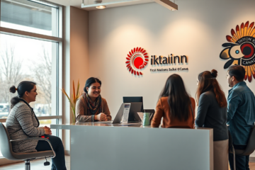 Banner showcasing the personal loan services offered by the First Nations Bank of Canada for Indigenous communities.