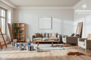 Image of a home renovation project financed by Alterna Bank.