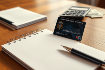 Credit cards available through Police and Families Credit Union for law enforcement professionals and their families.