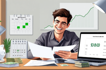 A visual representation of the importance of timely payments on credit score.