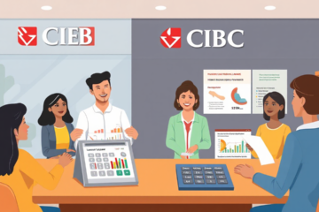 A customer reviewing CIBC personal loan options for financial needs.