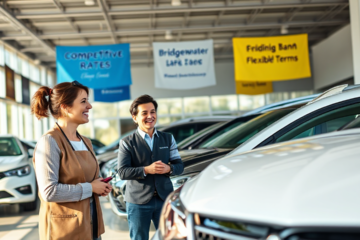 Vehicle purchase loan options available at Bridgewater Bank for new and used cars.