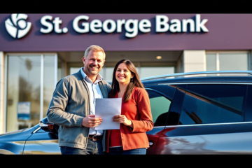 St. George Bank auto loan options for vehicle acquisition
