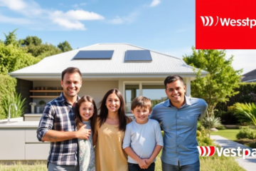 A couple planning their home renovation using Westpac loan options.