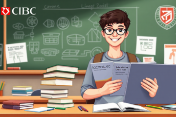 Student using CIBC Education Loan for tuition and expenses