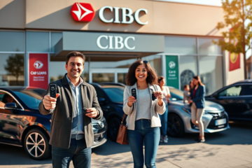 A person considering vehicle acquisition loans from CIBC to purchase their dream car.