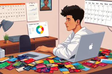 Image illustrating the concept of managing multiple credit cards effectively.