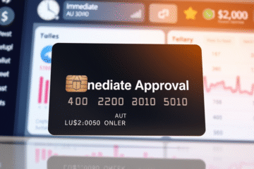 Credit Card with Immediate Approval and AU$2,000 Limit