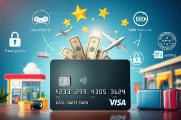 A person using a credit card to make everyday purchases.