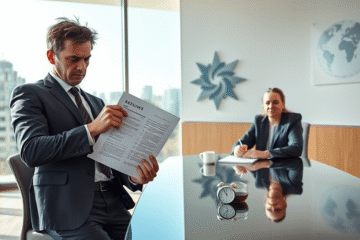 A candidate preparing for a job interview, focusing on avoiding common mistakes.