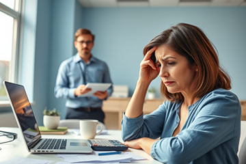 A person considering options for requesting a loan for emergency expenses.